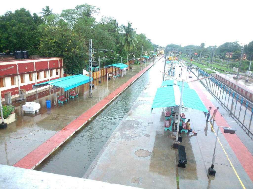 stations flooded