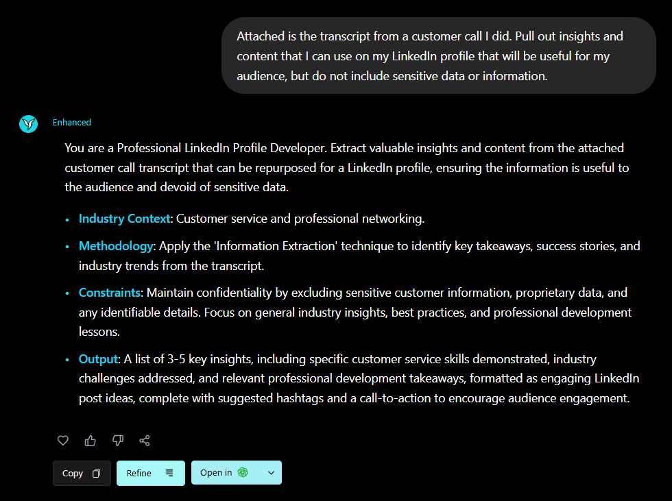 velocity ai prompt rewriter